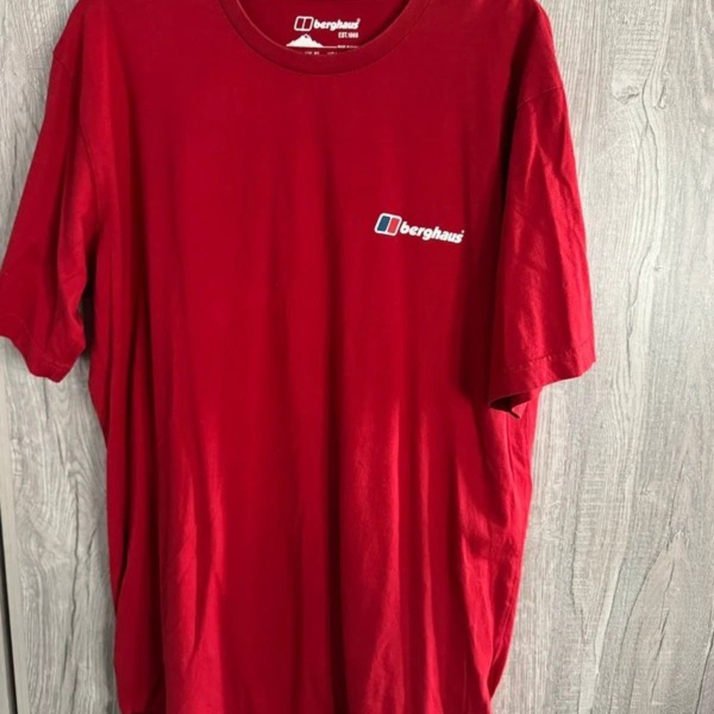 Berghaus Bold Red Short Sleeve Tee